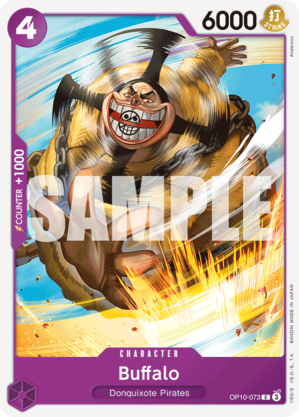 Buffalo (Character) (OP10-073) (C)