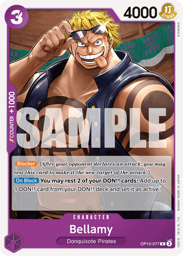 Bellamy (Character) (OP10-077) (C)