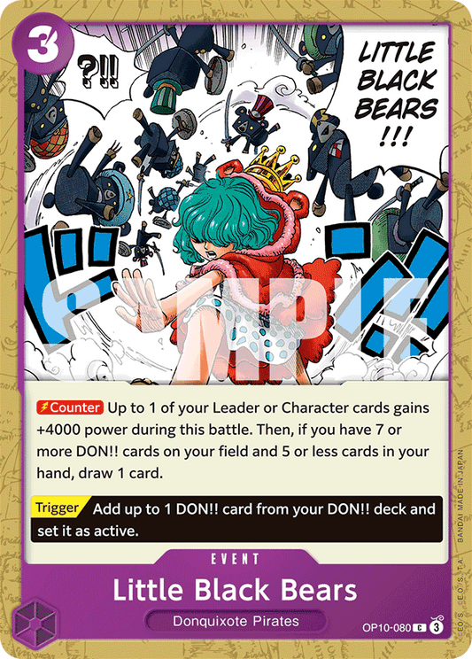Little Black Bears (Event) (OP10-080) (C)