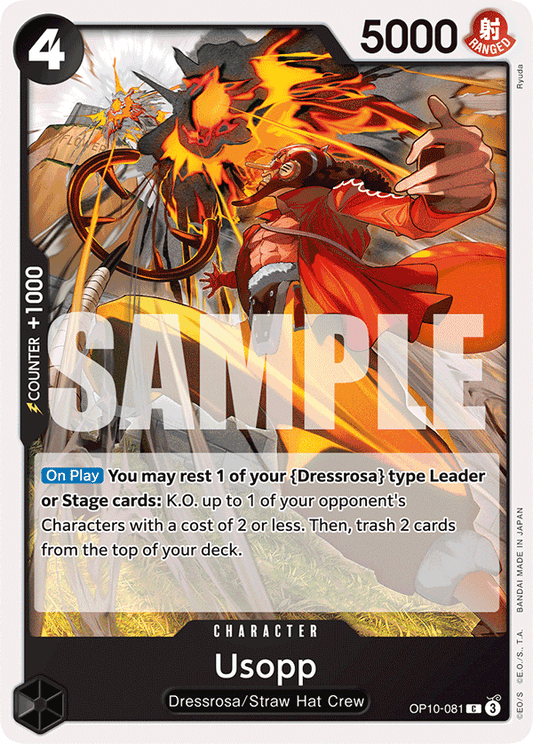 Usopp (Character) (OP10-081) (C)