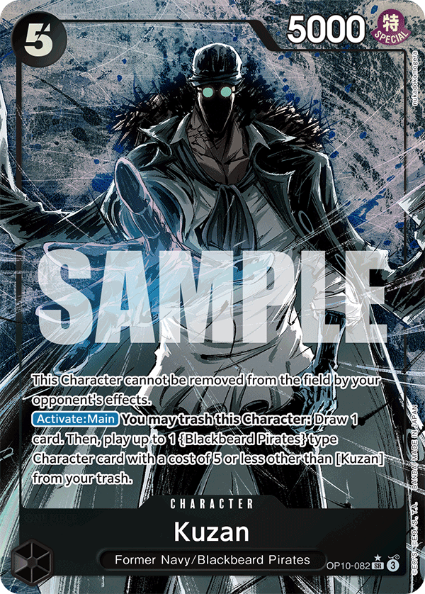 Kuzan (Character) (OP10-082) (SR) (Alternate Art)