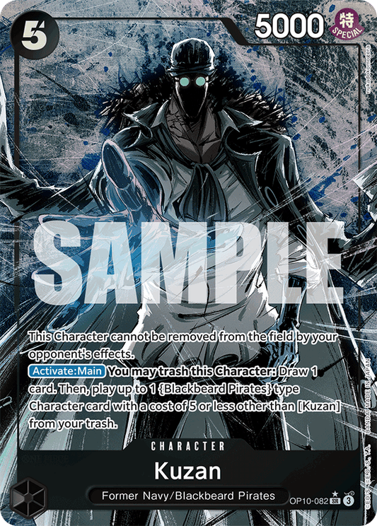 Kuzan (Character) (OP10-082) (SR) (Alternate Art)
