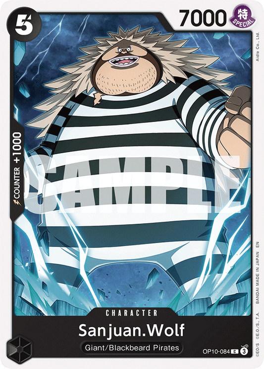 Sanjuan Wolf (Character) (OP10-084) (ST27 Reprint) (C)