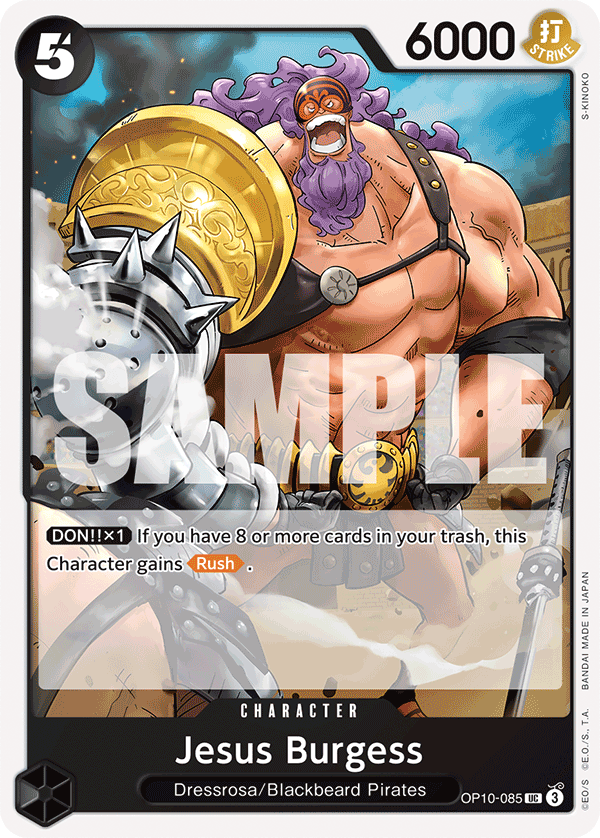 Jesus Burgess (Character) (OP10-085) (UC)
