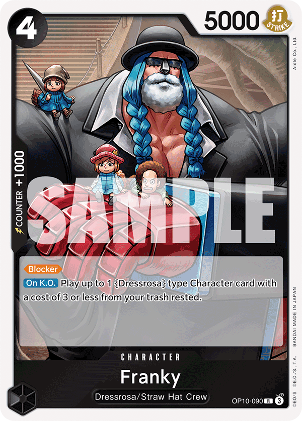 Franky (Character) (OP10-090) (R)