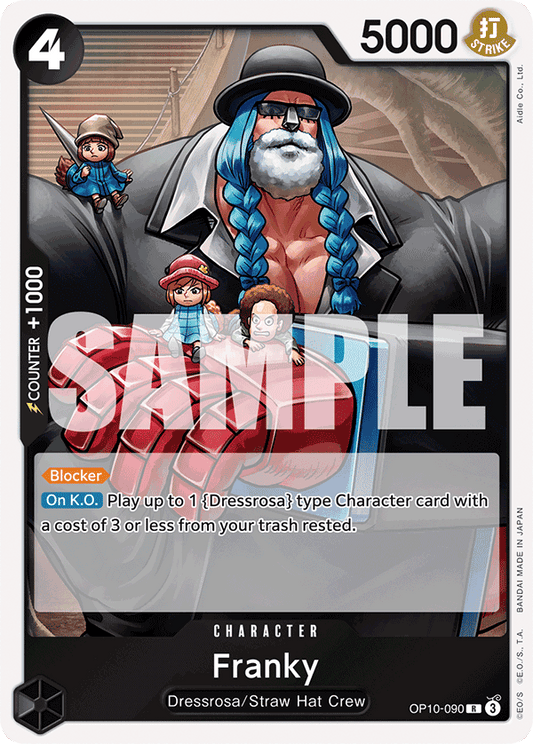 Franky (Character) (OP10-090) (R)