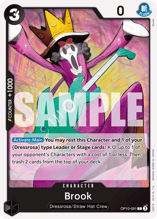Brook (Character) (OP10-091) (C)