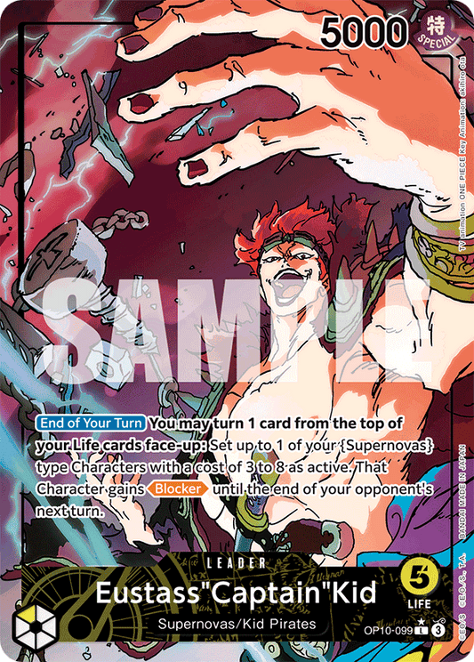 Eustass Captain Kid (Leader) (OP10-099) (Alternate Art)