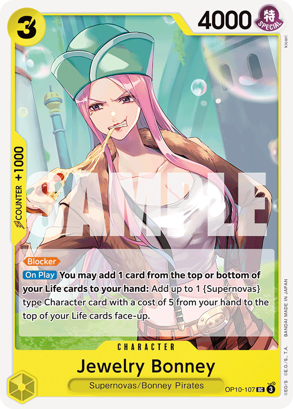 Jewelry Bonney (Character) (OP10-107) (UC)