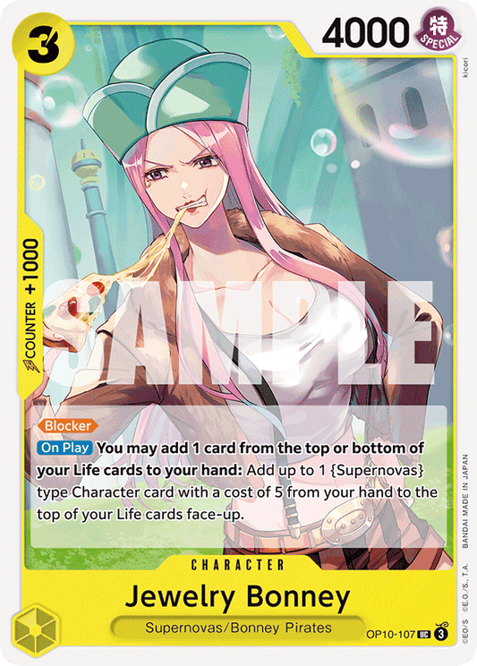 Jewelry Bonney (Character) (OP10-107) (UC)