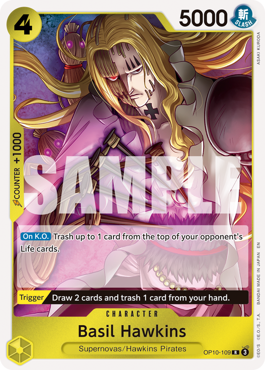 Basil Hawkins (Character) (OP10-109) (R) (PRB02)
