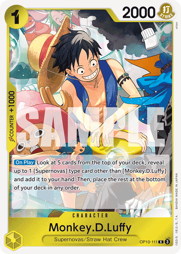 Monkey D Luffy (Character) (OP10-111) (R)