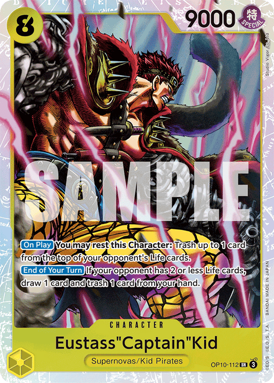 Eustass Captain Kid (Character) (OP10-112) (SR)