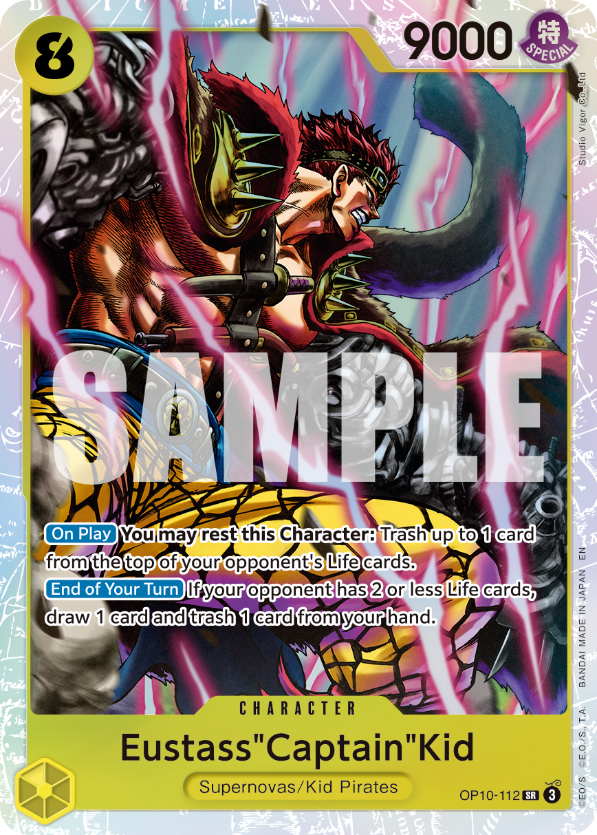 Eustass “Captain” Kid (PRB02) (OP10-112) (SR)