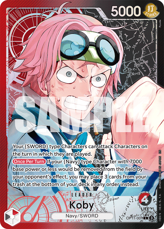Koby (Leader) (OP11-001) (Alternate Art)