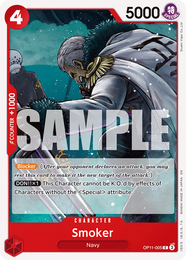Smoker (Character) (OP11-005) (C)