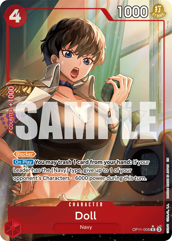 Doll (Character) (OP11-008) (R) (Alternate Art)