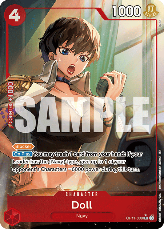 Doll (Character) (OP11-008) (R) (Alternate Art)