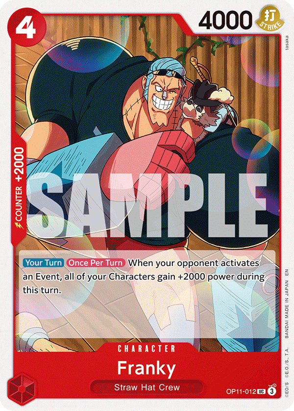 Franky (Character) (OP11-012) (UC)