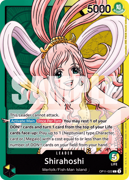 Shirahoshi (Leader) (OP11-022) (L)