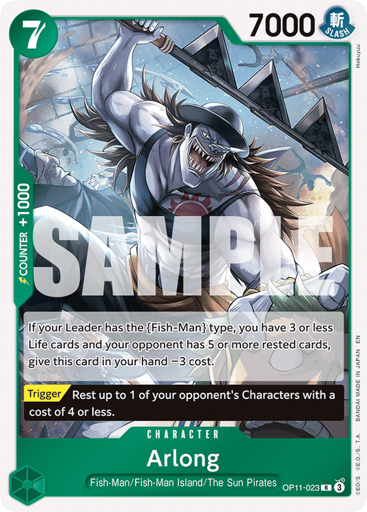 Arlong (Character) (OP11-023) (R)
