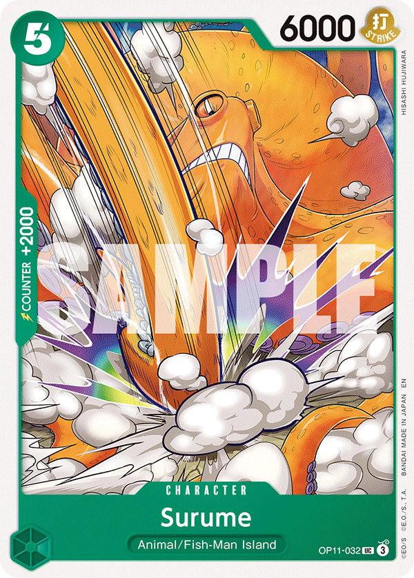 Surume (Character) (OP11-032) (UC)