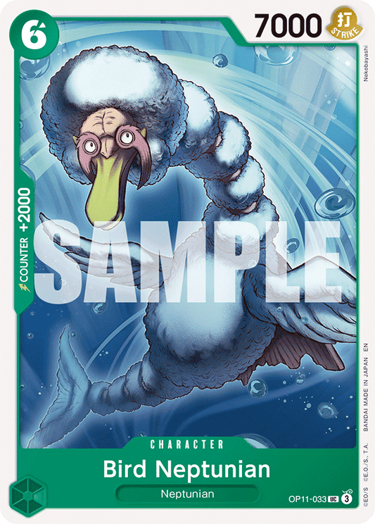 Bird Neptunian (Character) (OP11-033) (UC)