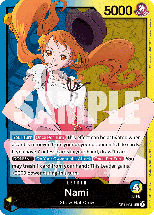 Nami (Leader) (OP11-041) (L)