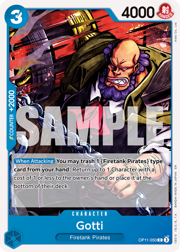 Gotti (Character) (OP11-050) (C)