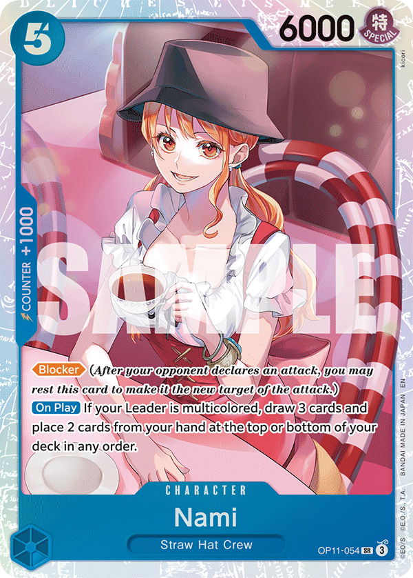 Nami (Character) (OP11-054) (SR)