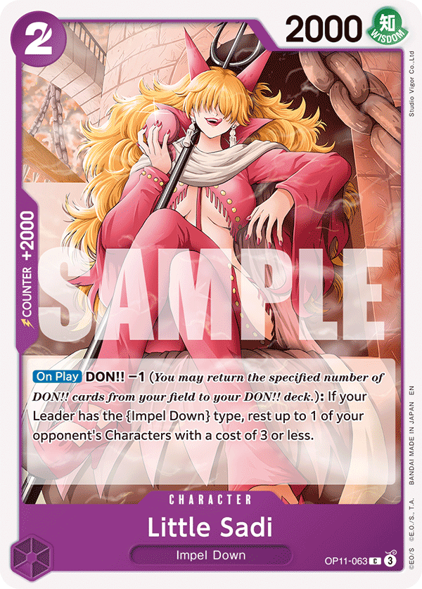 Little Sadi (Character) (OP11-063) (C)
