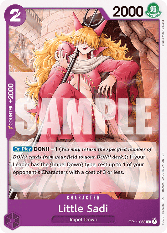 Little Sadi (Character) (OP11-063) (C)