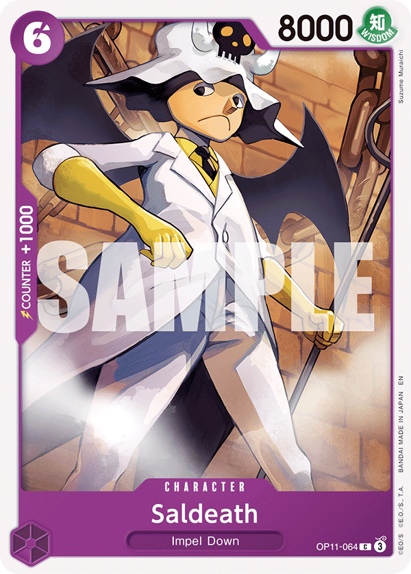 Saldeath (Character) (OP11-064) (C)
