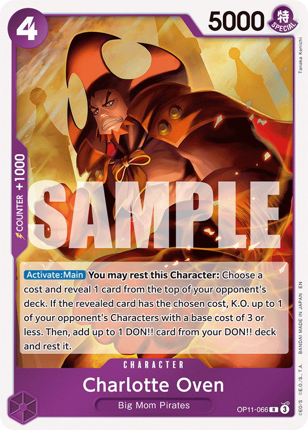 Charlotte Oven (Character) (OP11-066) (R)
