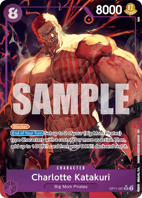 Charlotte Katakuri (Character) (OP11-067) (SR) (Alternate Art)