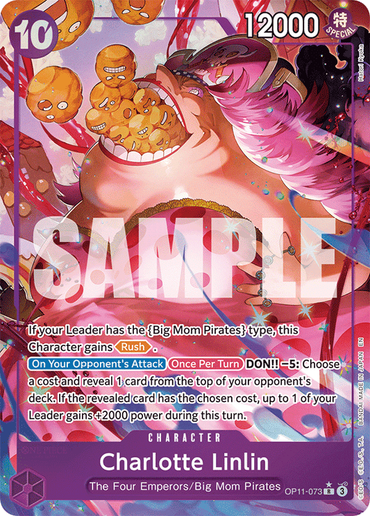 Charlotte Linlin (Character) (OP11-073) (R) (Alternate Art)