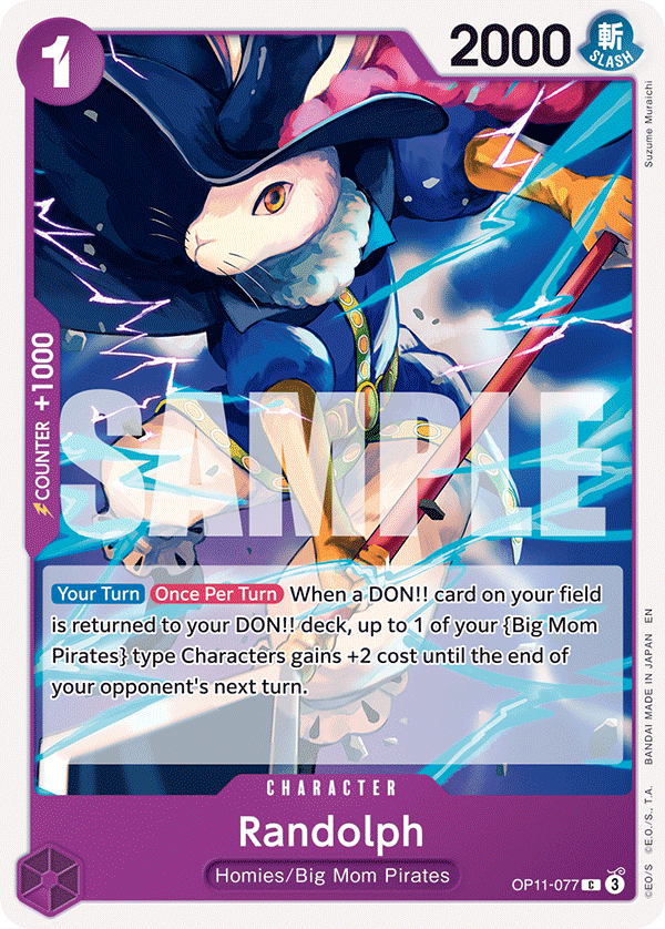 Randolph (Character) (OP11-077) (C)