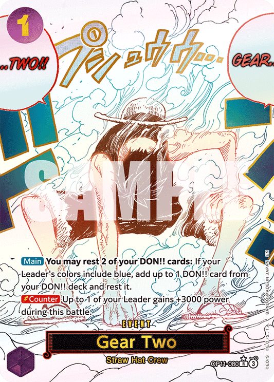Gear Two (Event) (OP11-080) (Alternate Art)