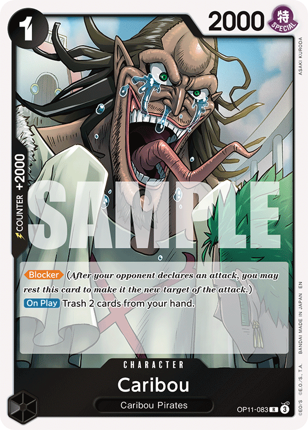 Caribou (Character) (OP11-083) (R)