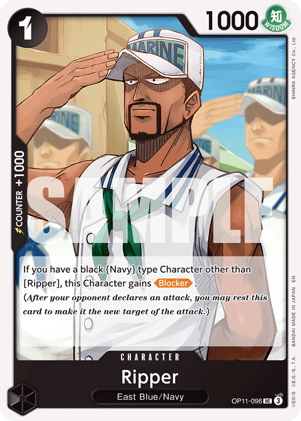 Ripper (Character) (OP11-096) (UC)