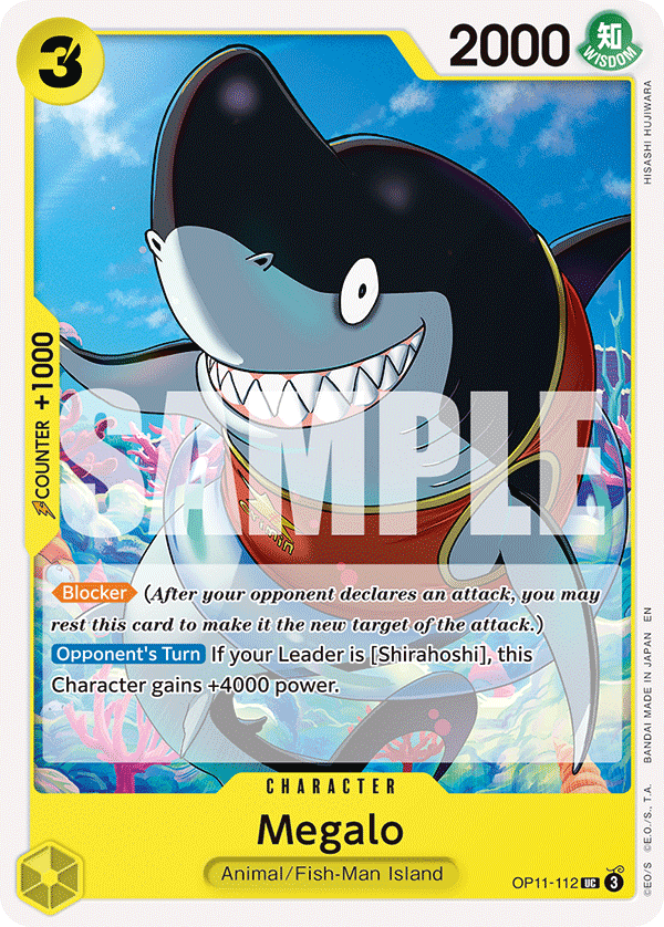Megalo (Character) (OP11-112) (UC)