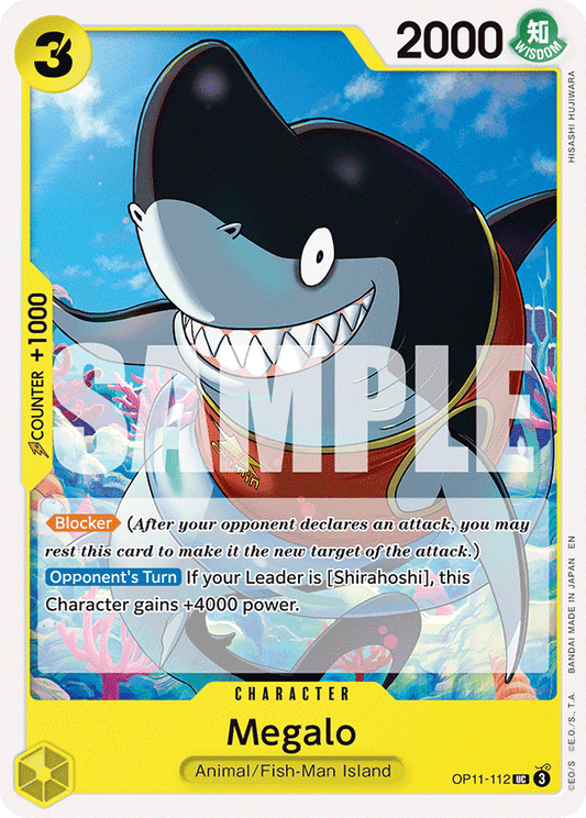 Megalo (Character) (OP11-112) (UC)