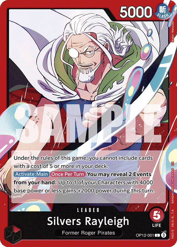 Silvers Rayleigh (Leader) (OP12-001) (L)