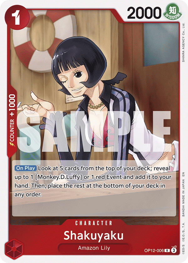 Shakuyaku (Character) (OP12-006) (R)