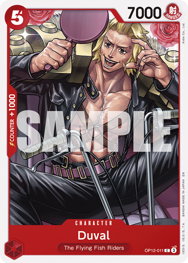 Duval (Character) (OP12-011) (C)