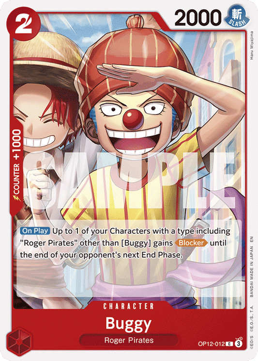 Buggy (Character) (OP12-012) (C)