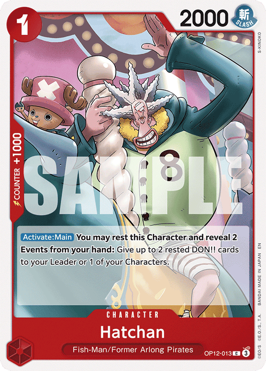 Hatchan (Character) (OP12-013) (C)