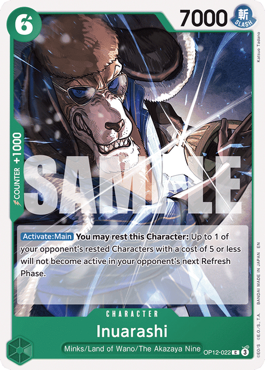 Inuarashi (Character) (OP12-022) (C)