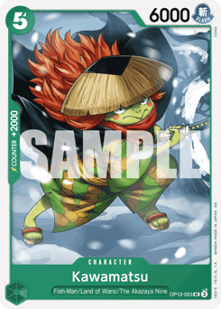 Kawamatsu (Zoro Deck) (Character) (OP12-023) (C) (Learn To Play Reprint)