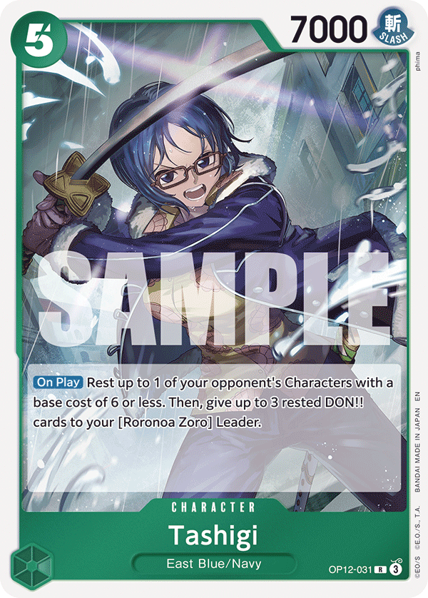 Tashigi (Character) (OP12-031) (R)